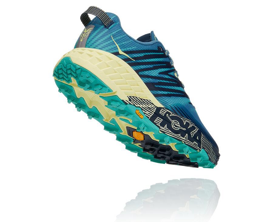 Hoka One One Trailsko Dame - Speedgoat 4 - Blå - 359740ELH